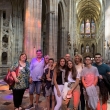 Ayer con una buena familia de Valencia en la Catedral de San Vito, San Wenceslao y San Adalberto, Agosto de 2019