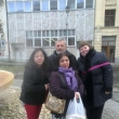 El 24 de febrero de 2017 en Karlovy Vary con una mixta familia de Espa�a compuesta por el padre asturiano, la madre de origen mexicano y su hija de origen chino.