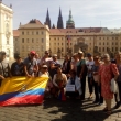 Grupo de Ecuador en el Castillo de Praga, verano de 2017