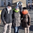 Con Miguel y Myriam en el Castillo de Praga el d�a 6/12/12