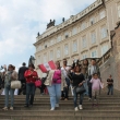 Con amigos viajeros de Los Andes en el Castillo de Praga, fin del abril de 2014