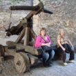 Con Irene de Buenos Aires en el Castillo de Praga, agosto 2012