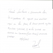 Carta de muy buena gente Ramón y Bienvenida, de Gran Canaria con cuales pasé la 3a semana de agosto del 2012