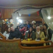 Fel�z grupo do Brasil num barco de Praga 3 / 1 /2015!