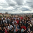Grupo de Joaquin - sus 63 amigos de Espa�a que lo formaron el 30 de mayo del 2016 en el mirador de Praga